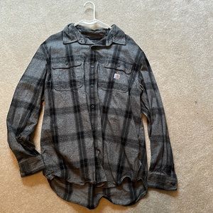 Men’s Plaid Carhartt Flannel Loose Fit